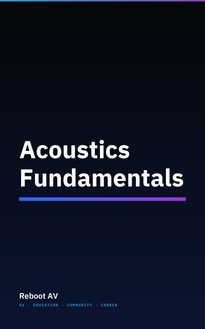 Acoustics Fundamentals book cover