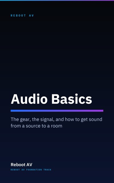 Audio Basics book cover