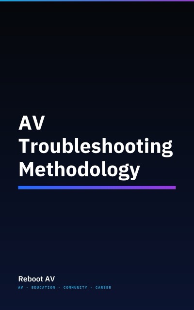 AV Troubleshooting Methodology book cover