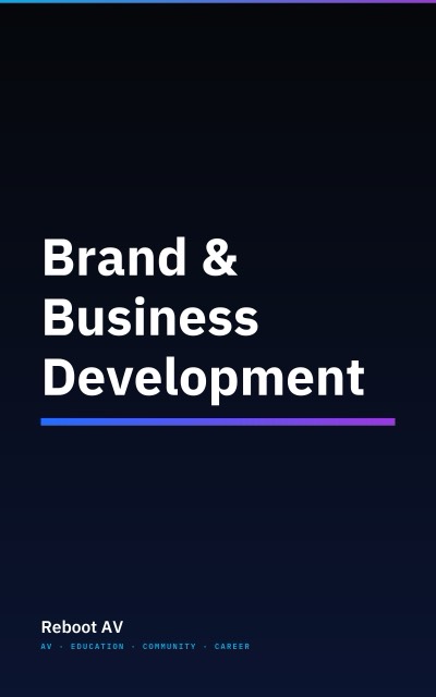 Brand & Business Development book cover