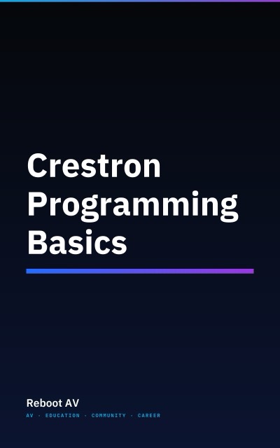 Crestron Programming Basics book cover