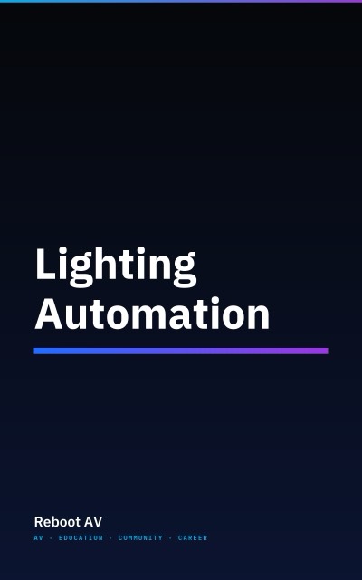 Lighting Automation book cover