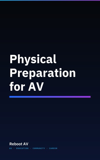 Physical Preparation for AV book cover