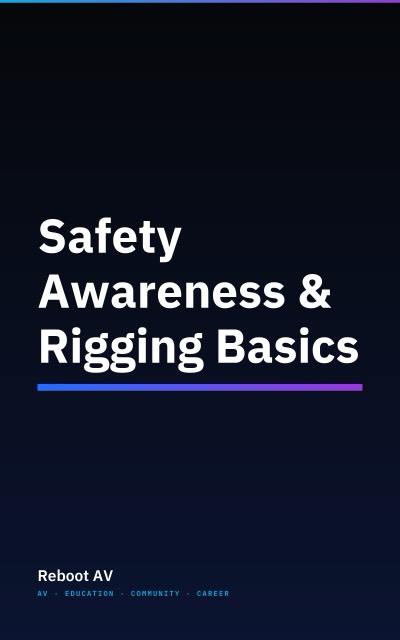Safety Awareness & Rigging Basics book cover