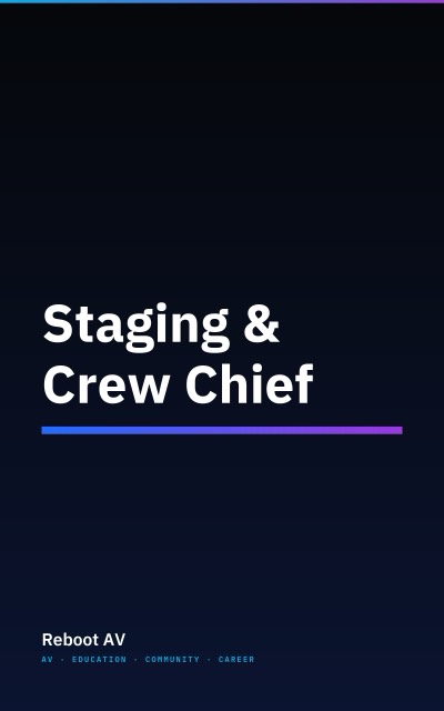 Staging & Crew Chief book cover