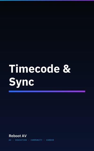 Timecode & Sync book cover
